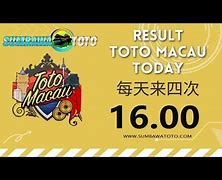 Live Macau Hari Ini Jam 7